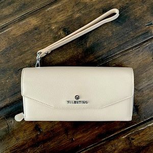 Valentino Beige Clutch Wallet